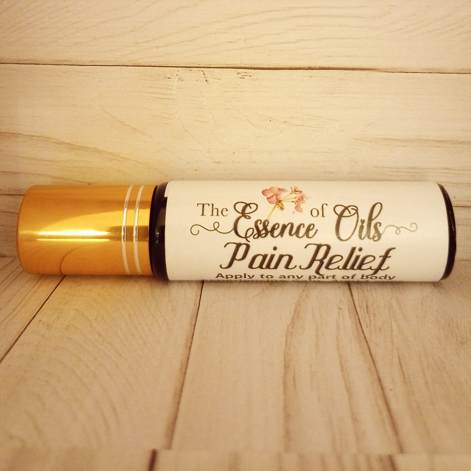 The Pain relief blend can be applied for headache or body pain. 