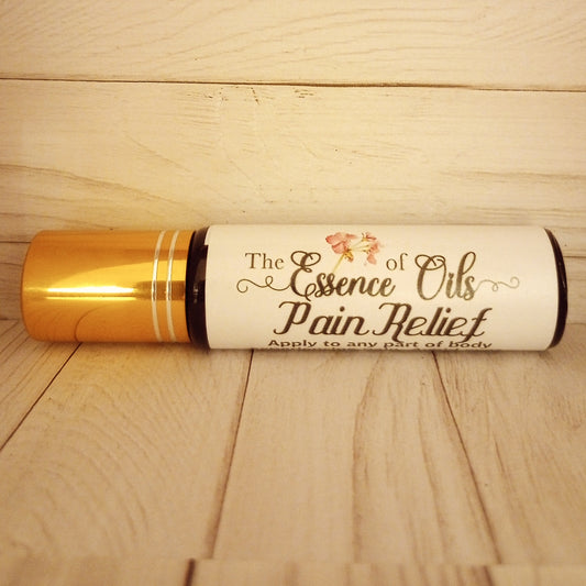 The Pain relief blend can be applied for headache or body pain. 